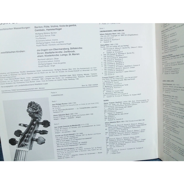 MUSIC ON HISTORICAL INSTRUMENTS (KIRSAL YÖRE) 2 LP