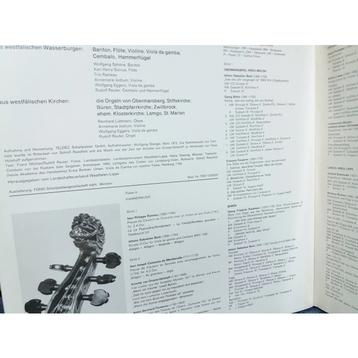 MUSIC ON HISTORICAL INSTRUMENTS (KIRSAL YÖRE) 2 LP