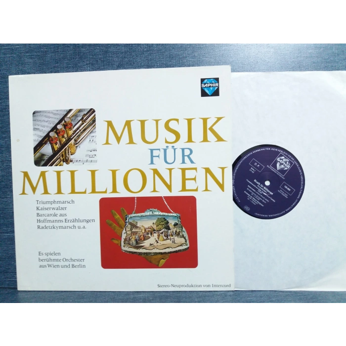 MUSIK FUR MILLIONEN  MUSIC LP