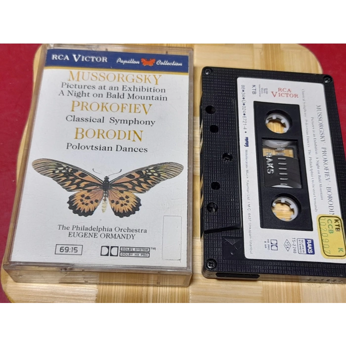 MUSSORGSKY PROKOFIEV BORODIN MÜZİK KASET