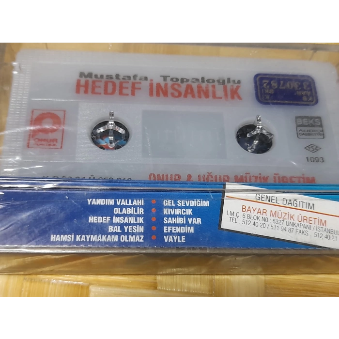 MUSTAFA TOPALOĞLU HEDEF İNSANLIK MÜZİK KASET