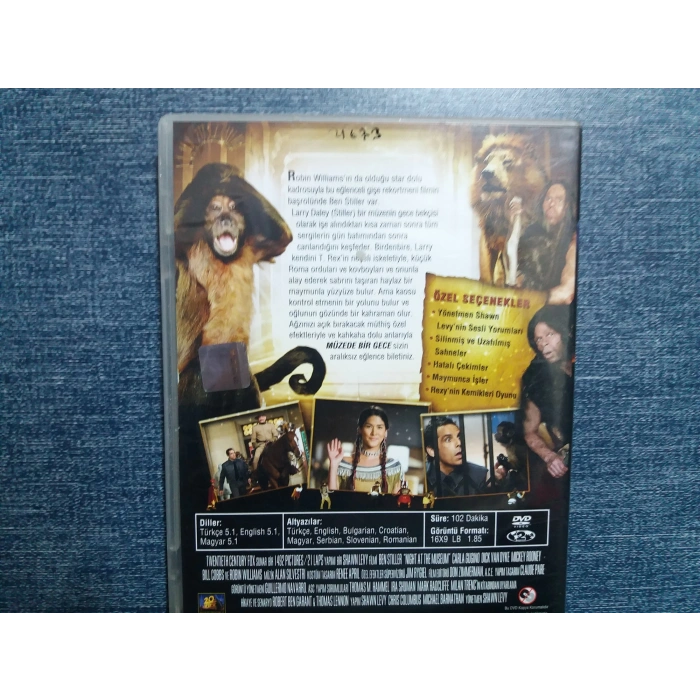 MÜZEDE BİR GECE DVD FİLM