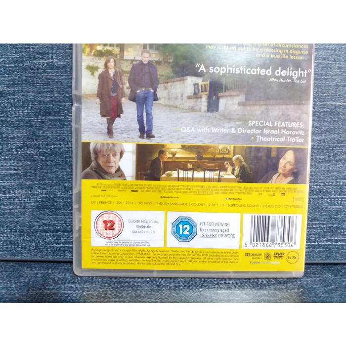 MY OLD LADY  DVD FİLM (İNGİLİZCE)