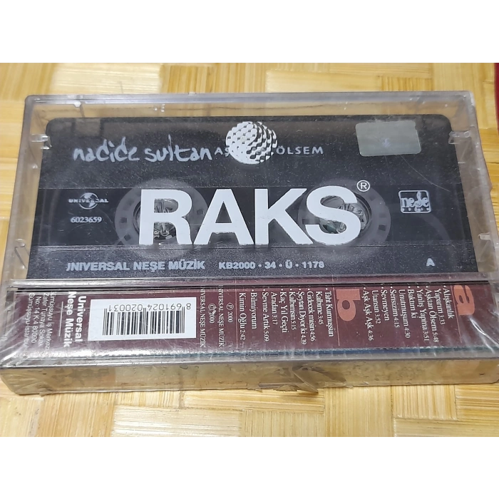 NADİDE SULTAN AŞKTAN ÖLSEM MÜZİK KASET