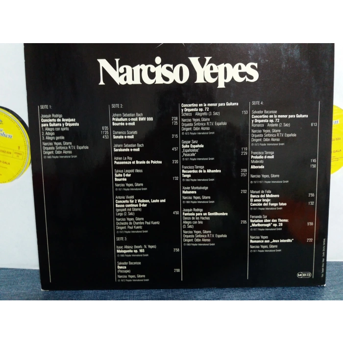 NARCISO YEPES STAR GALA  2 LP