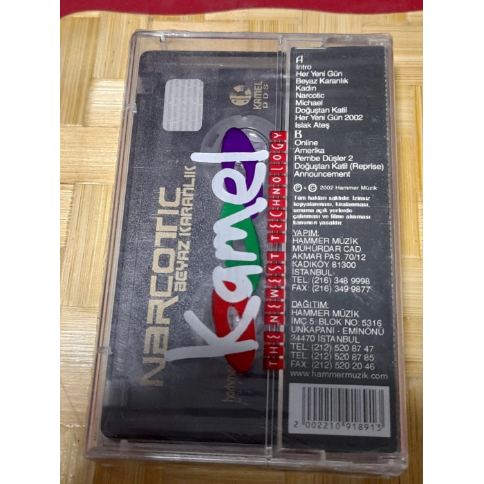 NARCOTIC BEYAZ KARANLIK MÜZİK KASET