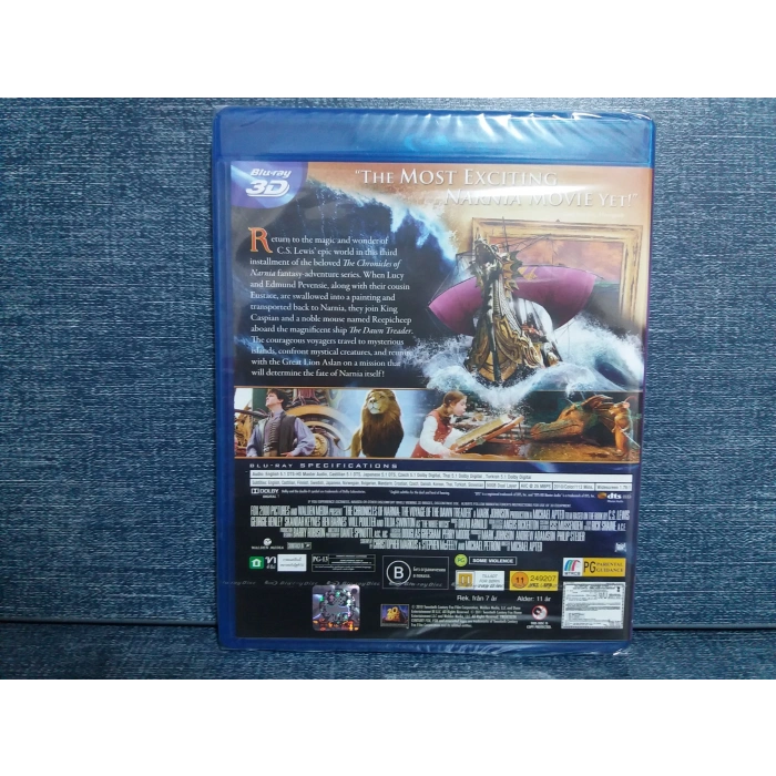 NARNIA THE DAWN TREADER Blu-ray