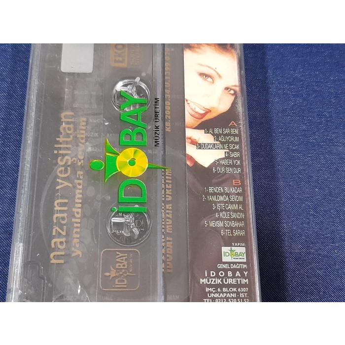 NAZAN YEŞİLTAN YANILDIMDA SEVDİM MÜZİK KASET