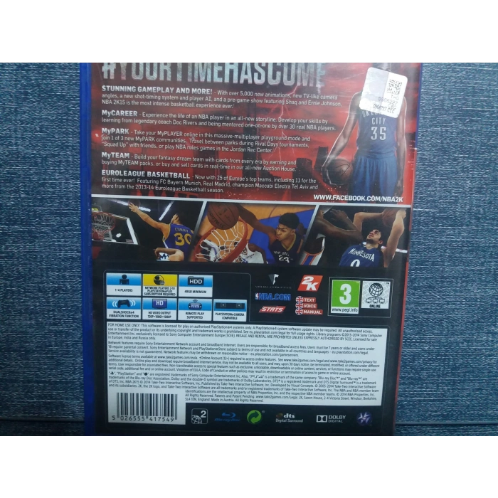 NBA 2K 15 PS4 OYUN