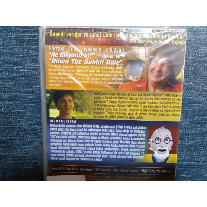 NE BİLİYORUZKİ TAVŞAN DELİĞİ DVD FİLM (SIFIR)
