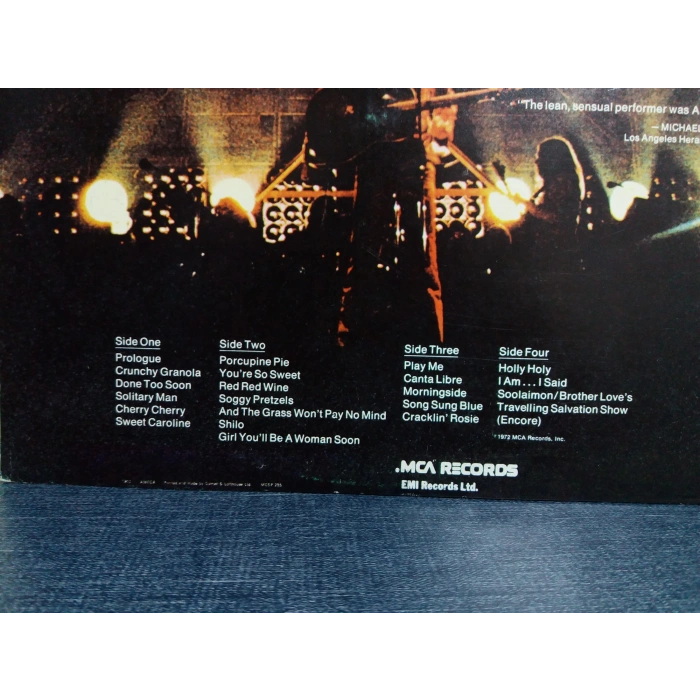 NEIL DIAMOND HOT AUGUST NIGHTS  2 LP ( U.K TOP COPY)