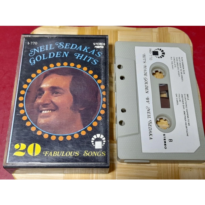NEIL SEDAKA GOLDEN HITS MÜZİK KASET