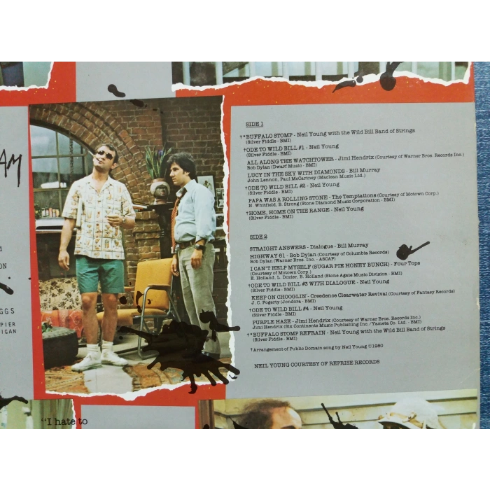 NEIL YOUNG WHERE THE BUFFALO ROAM SOUNDTRACK LP