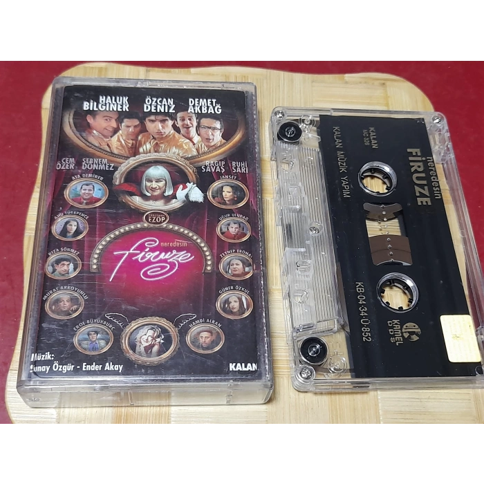 NEREDESİN FİRUZE SOUNDTRACK  MÜZİK KASET