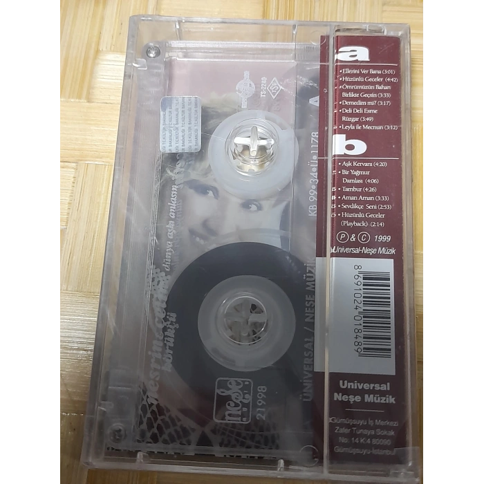 NESRİN ÇETİN KÖRÜKÇÜ DÜNYA AŞKI ANLASIN MÜZİK KASET