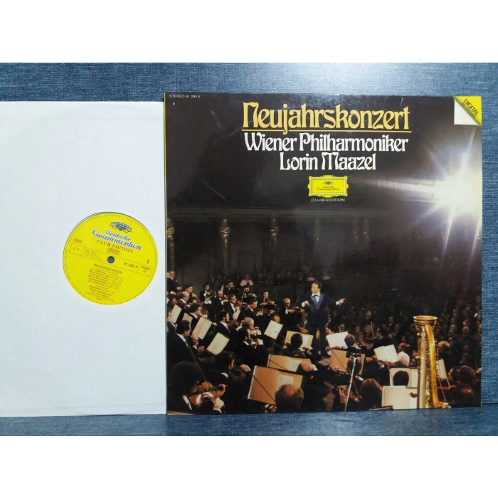 NEUJAHRS KONZERT WIENER PHILARMONIKE MAAZEL LP
