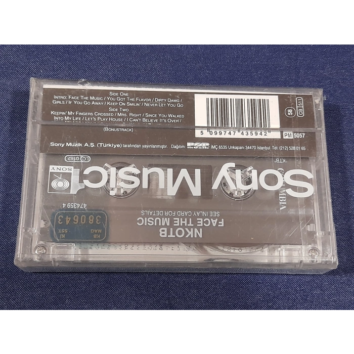 NEW KIDS ON THE BLOCK FACE THE MUSIC MÜZİK KASET