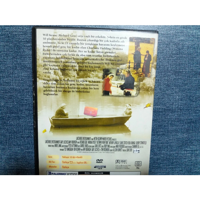 NEW YORK TA BİR SONBAHAR DVD FİLM