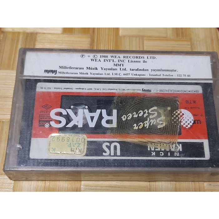 NICK KAMEN US MÜZİK KASET