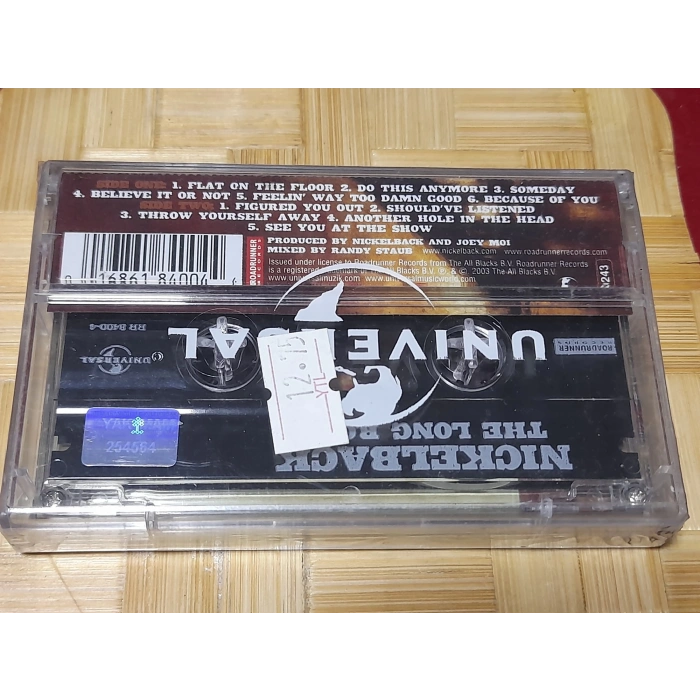 NICKELBACK THE LONG ROAD MÜZİK KASET