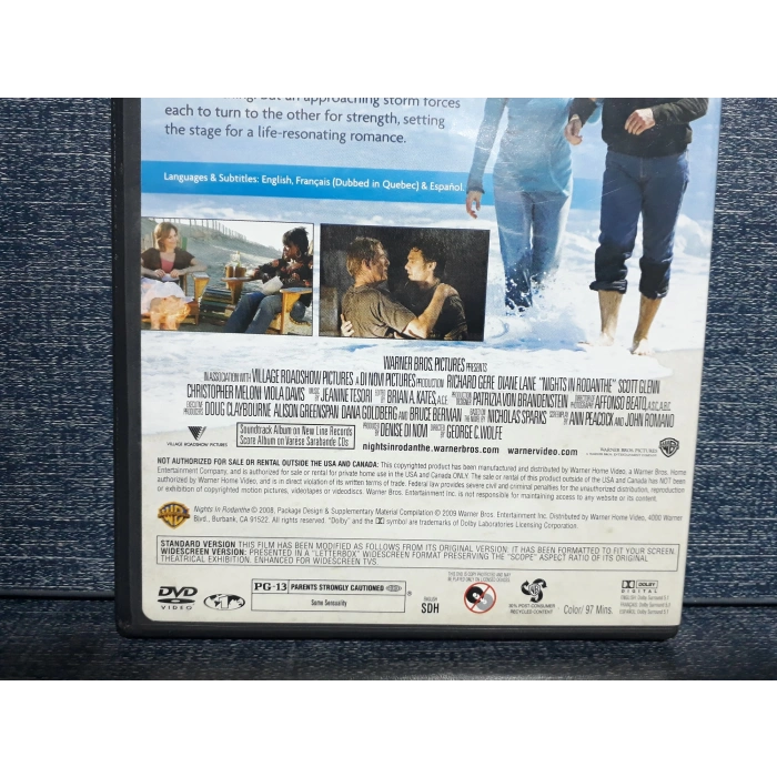 NIGHTS IN RODANTHE DVD FİLM (İNGİLİZCE)