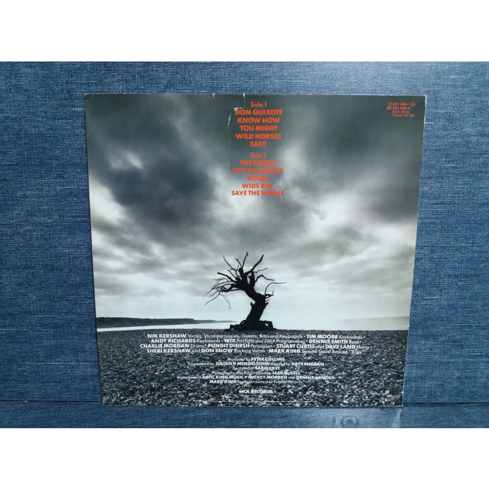 NIK KERSHAW THE RIDDLE MUSIC LP