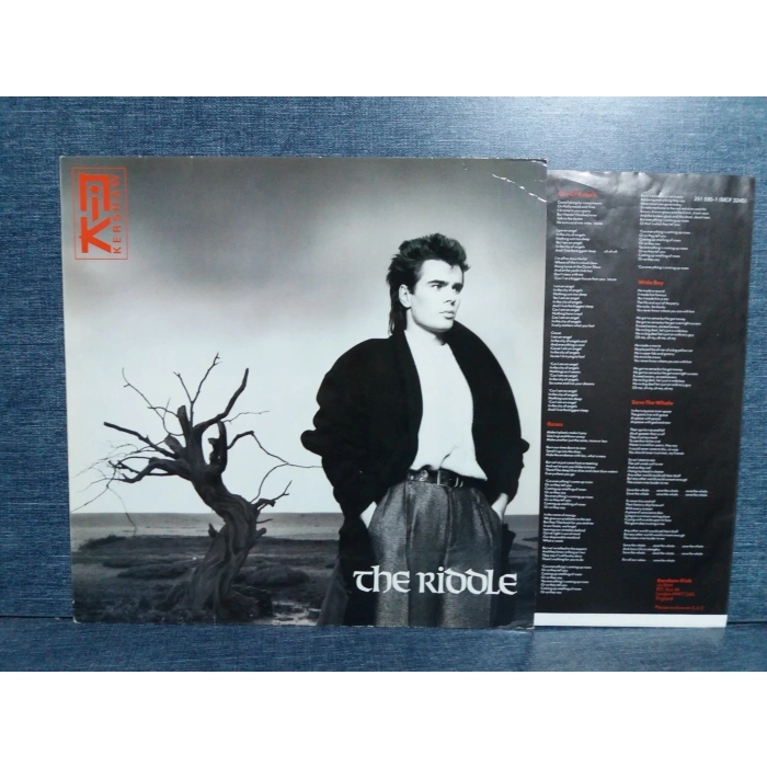 NIK KERSHAW THE RIDDLE MUSIC LP