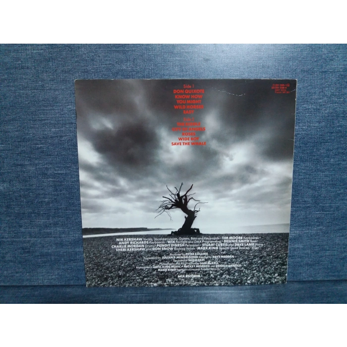 NIK KERSHAW THE RIDDLE MUSIC LP