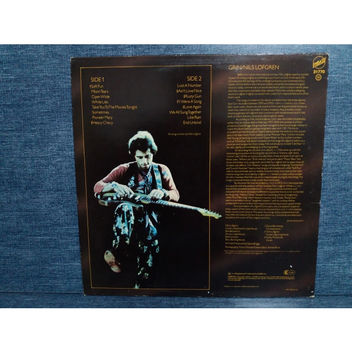 NILS LOFGREN GRIN LP