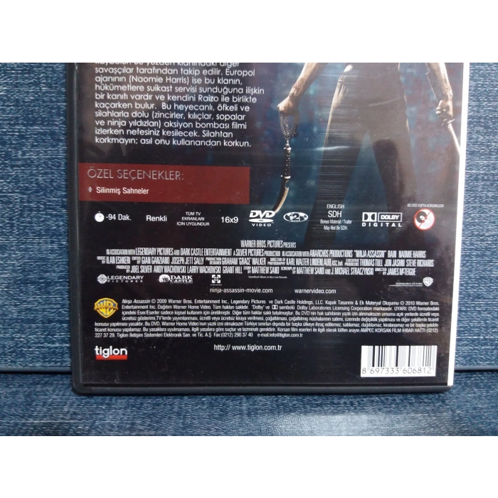 NİNJANIN İNTİKAMI DVD FİLM