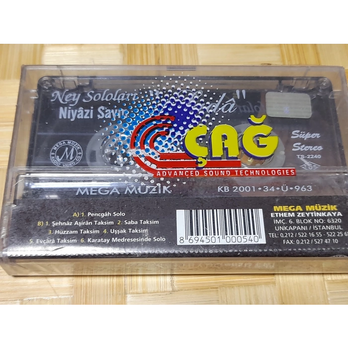 NİYAZİ SAYIN SADA SUFI MUSIC MÜZİK KASET