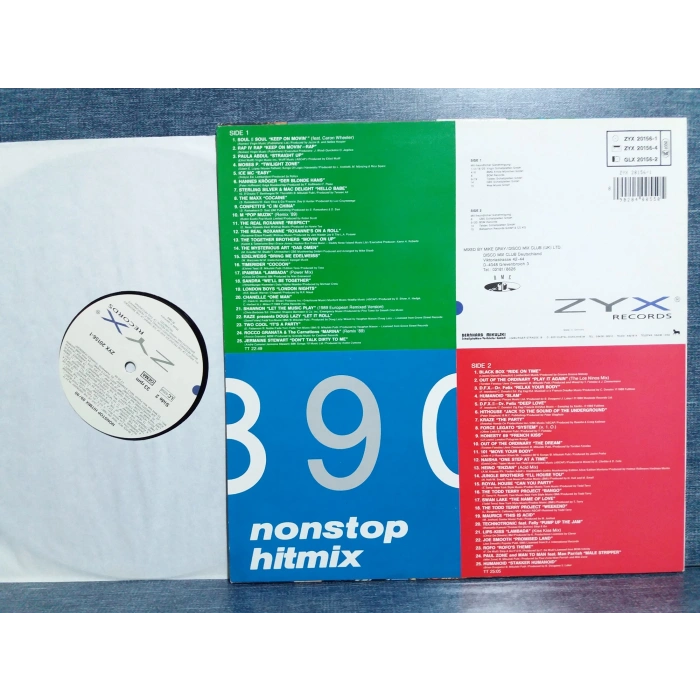 NON STOP HIT MIX 89/90  MUSIC LP