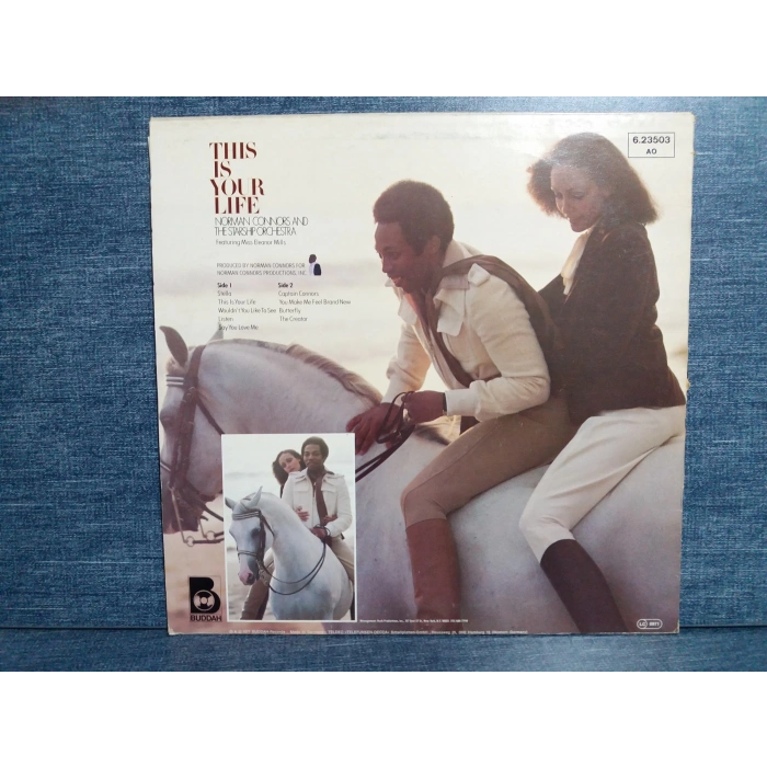 NORMAN CONNORS THIS IS YOUR LIFE MUSIC LP