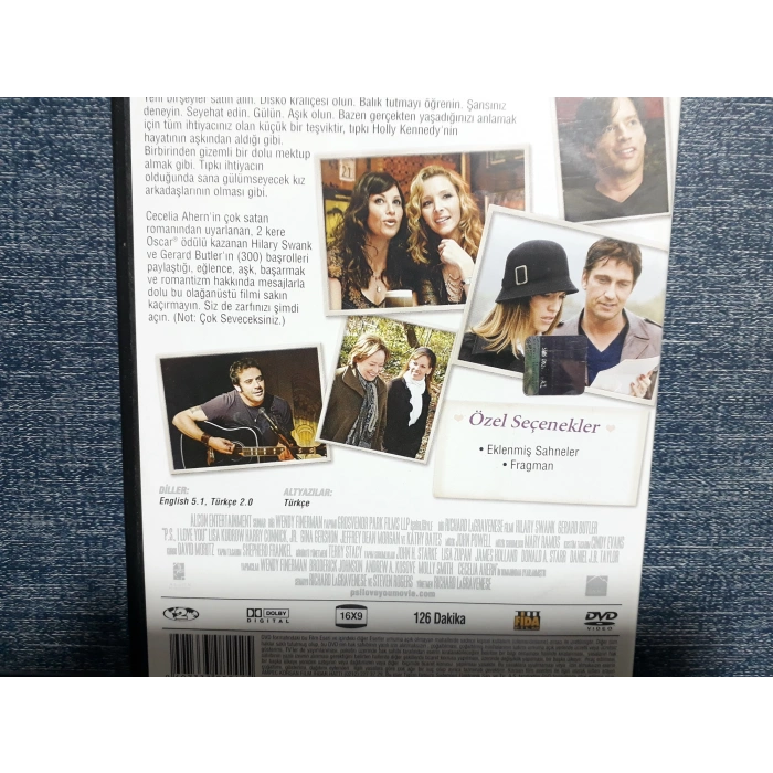 NOT I LOVE YOU DVD FİLM