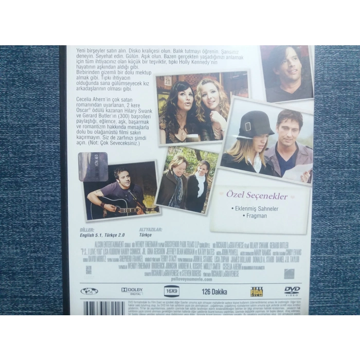 NOT SENİ SEVİYORUM DVD FİLM