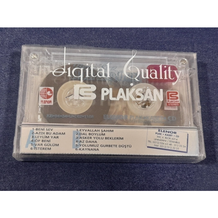 NUR ERTÜRK BENİ SEV MÜZİK KASET