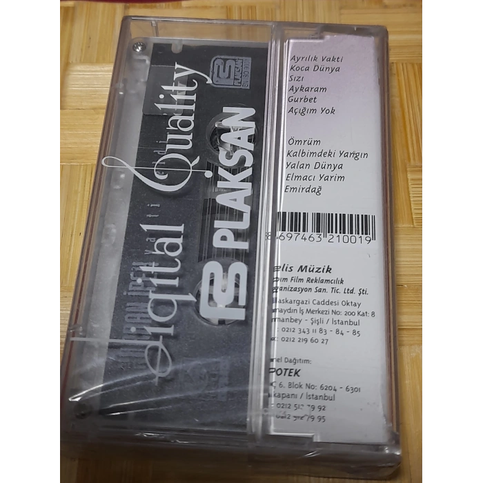 NURDAN İPEK VAKTİ GELDİ MÜZİK KASET