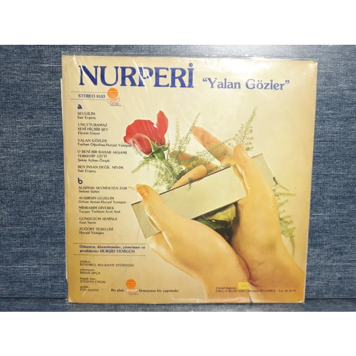 NURPERİ YALAN GÖZLER PLAK