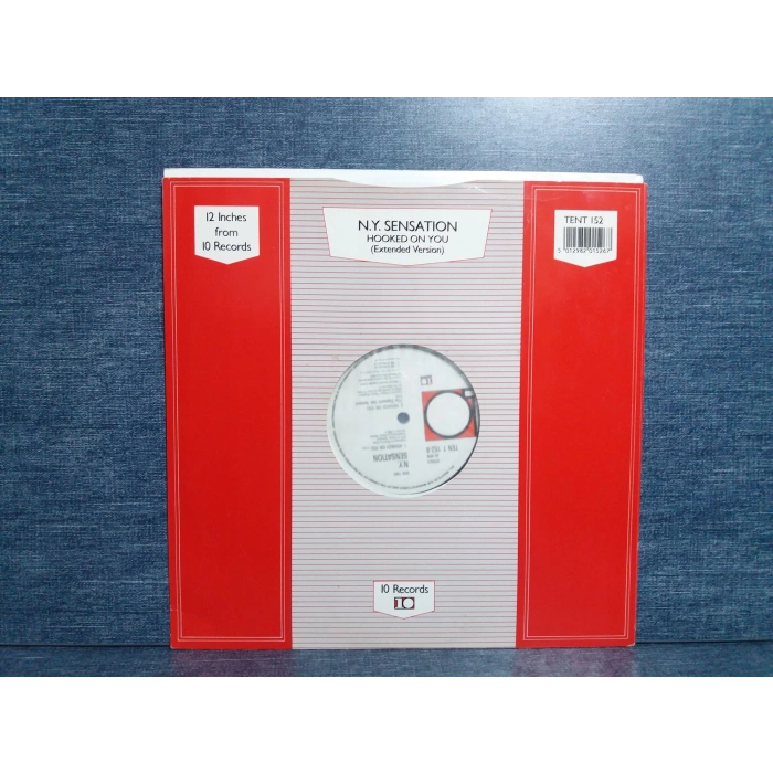 N.Y SENSATION HOOKED ON YOU MAXI LP