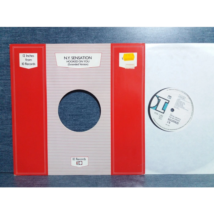 N.Y SENSATION HOOKED ON YOU MAXI LP