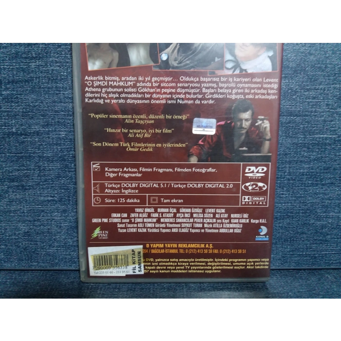 O ŞİMDİ MAHKUM DVD FİLM