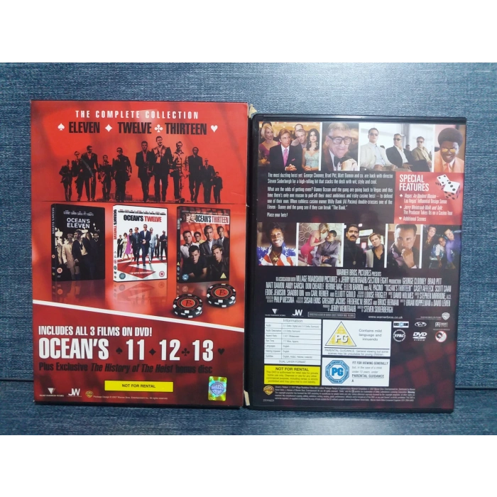 OCEANS COLLECTION DVD FİLM BOX (İNGİLİZCE-4 DISK)