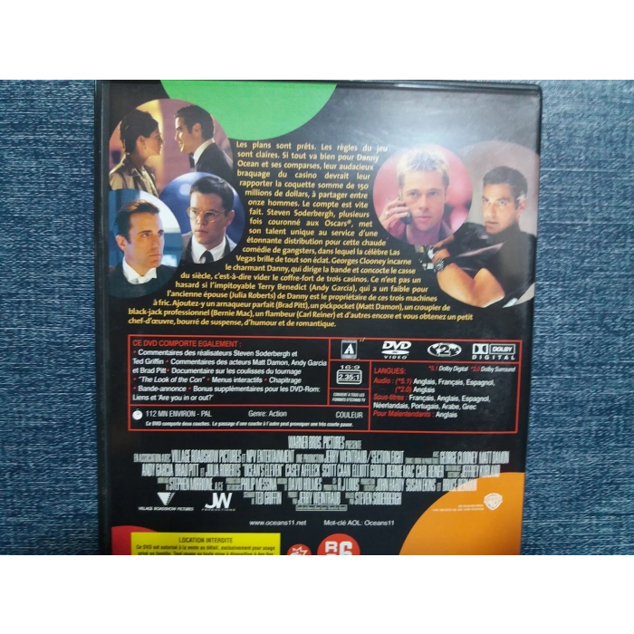 OCEANS ELEVEN DVD FİLM