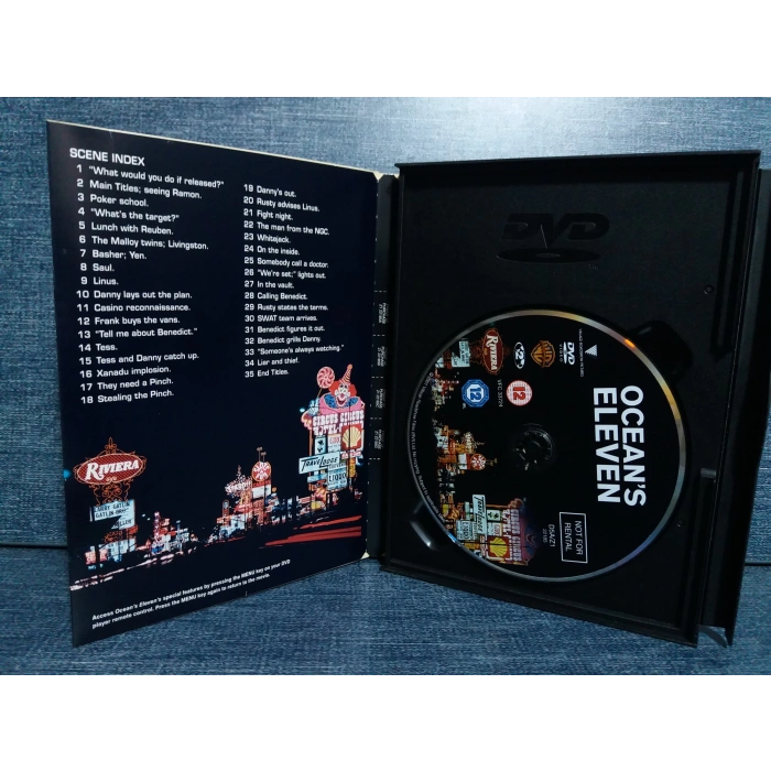 OCEANS ELEVEN DVD FİLM (İNGİLİZCE-SnapCase)