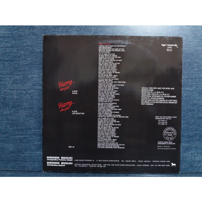 OFF HARRY ABER JETZT MAXI LP