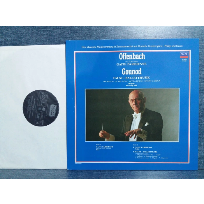 OFFENBACH GAITE PARISIENNE GOUNOUD FAUST BALLET