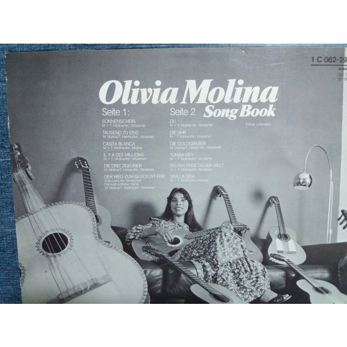 OLIVIA MOLINA SONG BOOK MUSIC LP