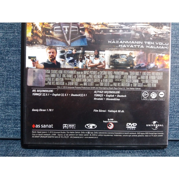 ÖLÜM YARIŞI DVD FİLM