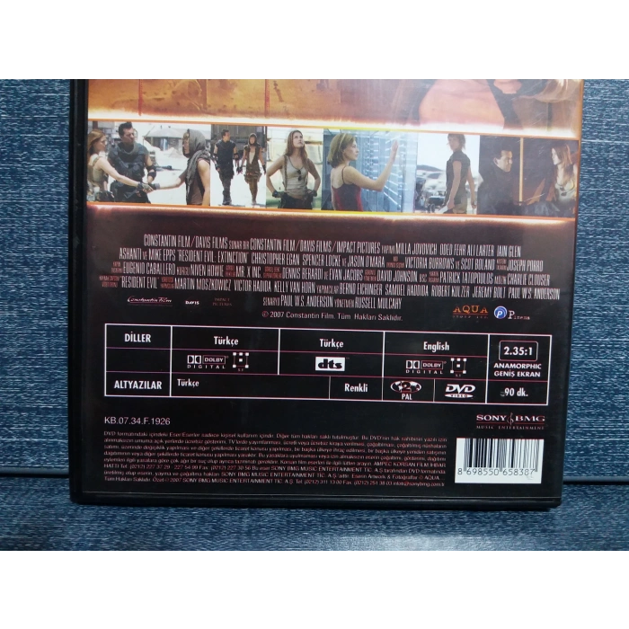 ÖLÜMCÜL DENEY İNSANLIĞIN SONU DVD FİLM