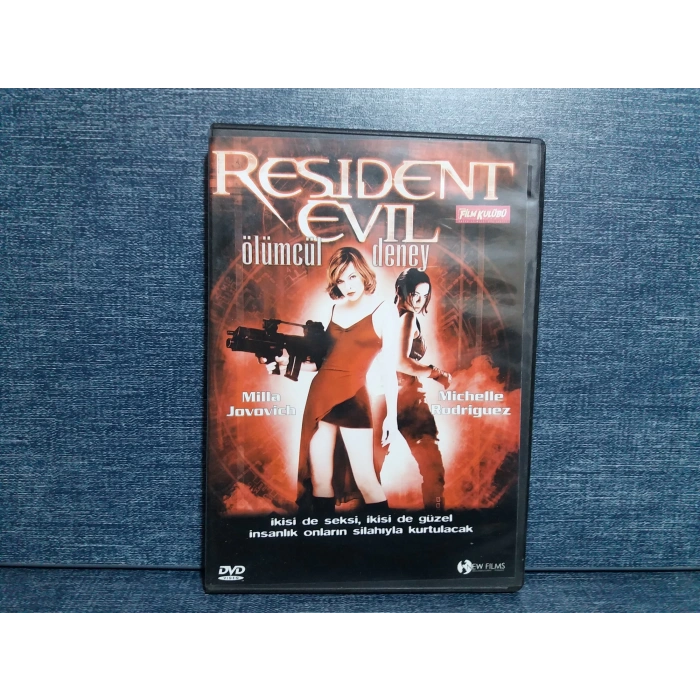 ÖLÜMCÜL DENEY REZIDENT EVIL DVD FİLM